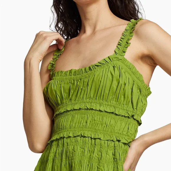 Doen Marianne Dress in Sprig - Picture 3 of 7